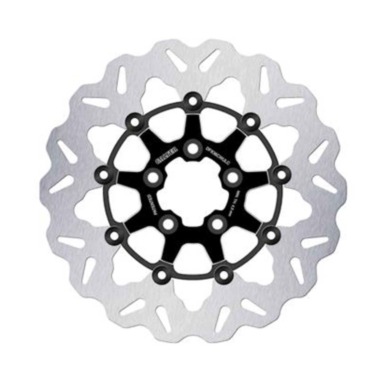 Galfer brake rotor. Wave. Floating. Black/Contrast. 300x5mm