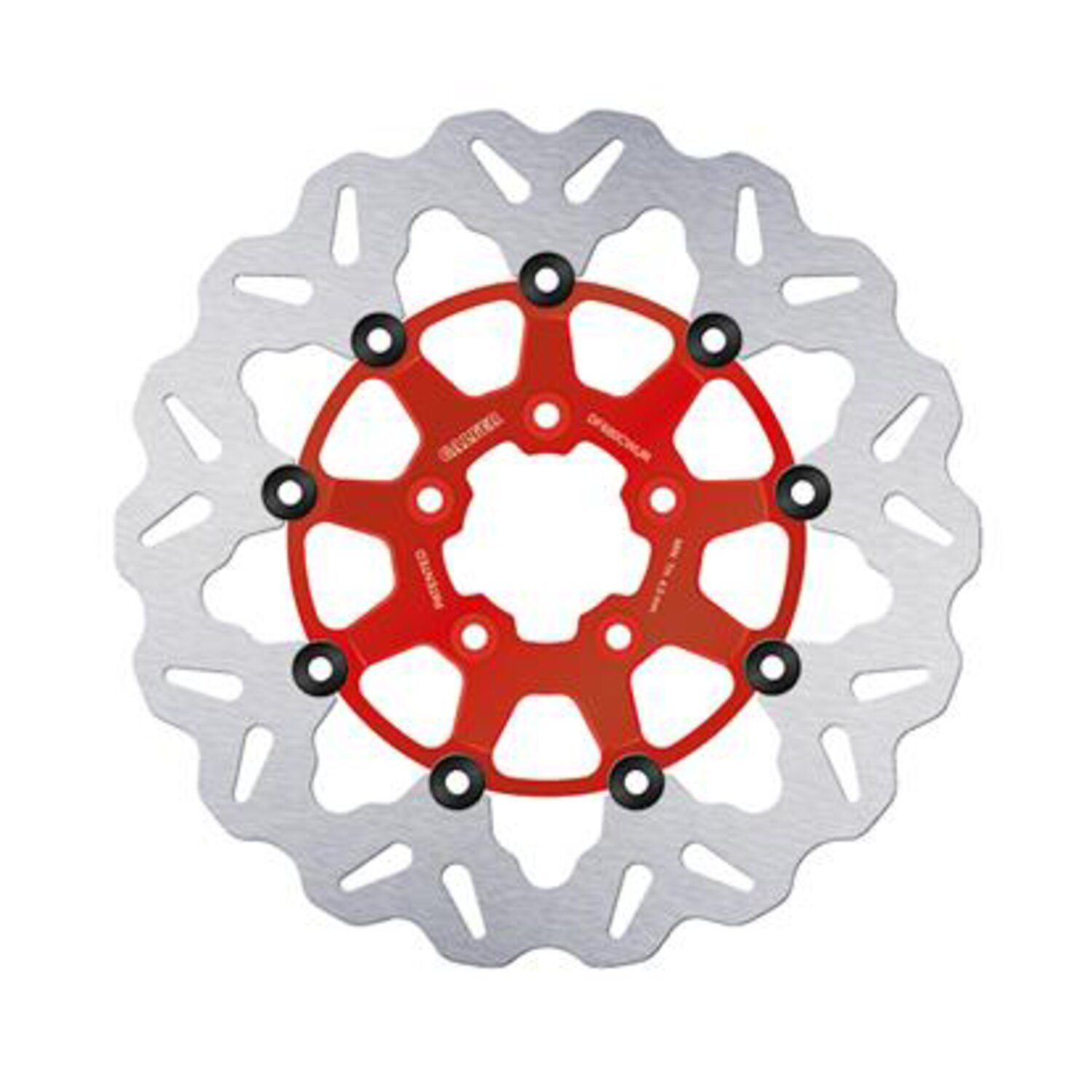 Galfer brake rotor. Wave. Floating. Red. 292x5mm