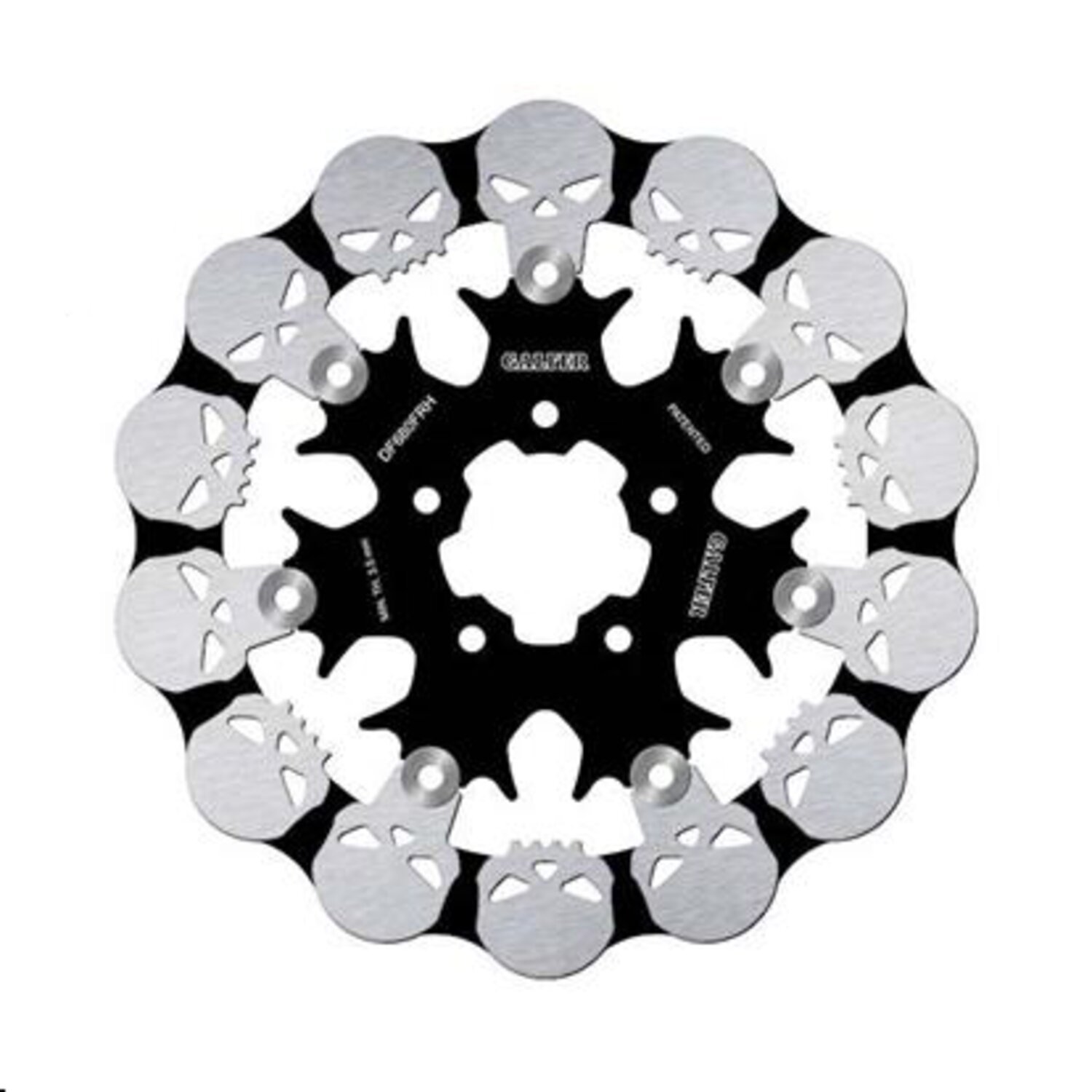 Galfer brake rotor. Wave Skull Design. Floating. 292x5mm
