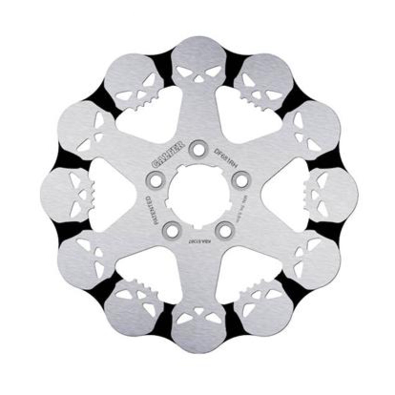 Galfer brake rotor. Wave Skull Design. Fixed. 292x6.4mm