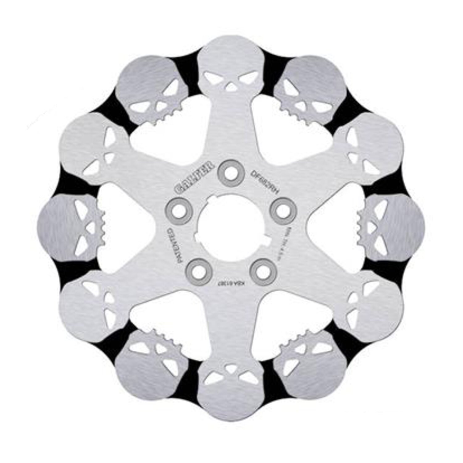 Galfer brake rotor. Wave Skull Design. Fixed. 292x5mm