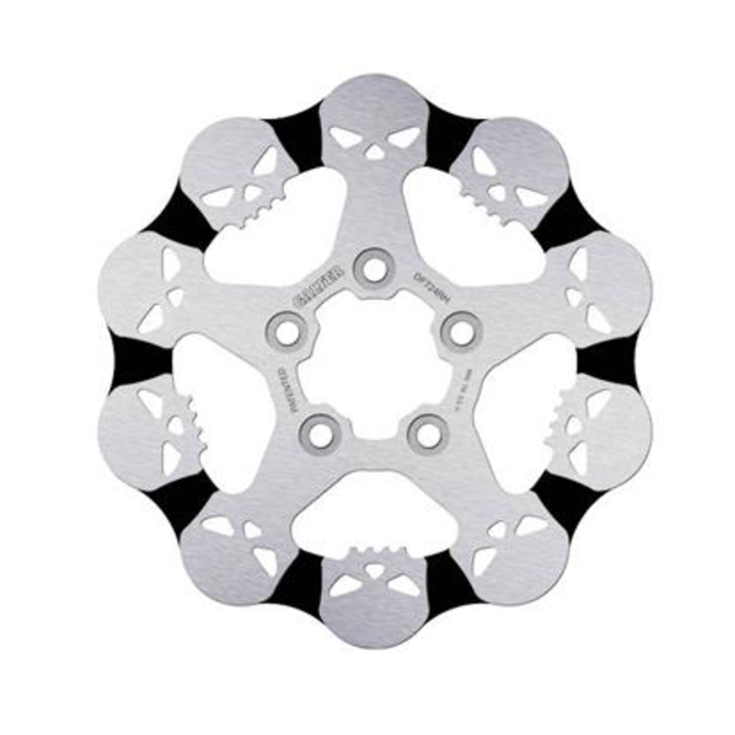 Galfer brake rotor. Wave Skull Design. Fixed. 260x6mm