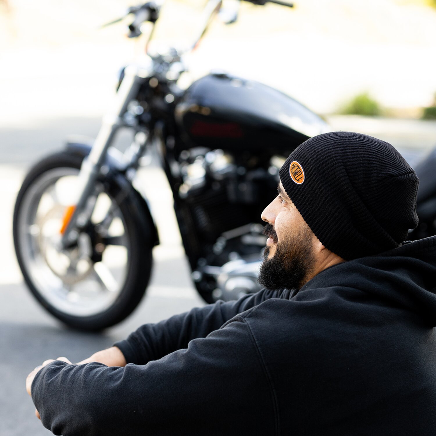 Biltwell Oval beanie, Black