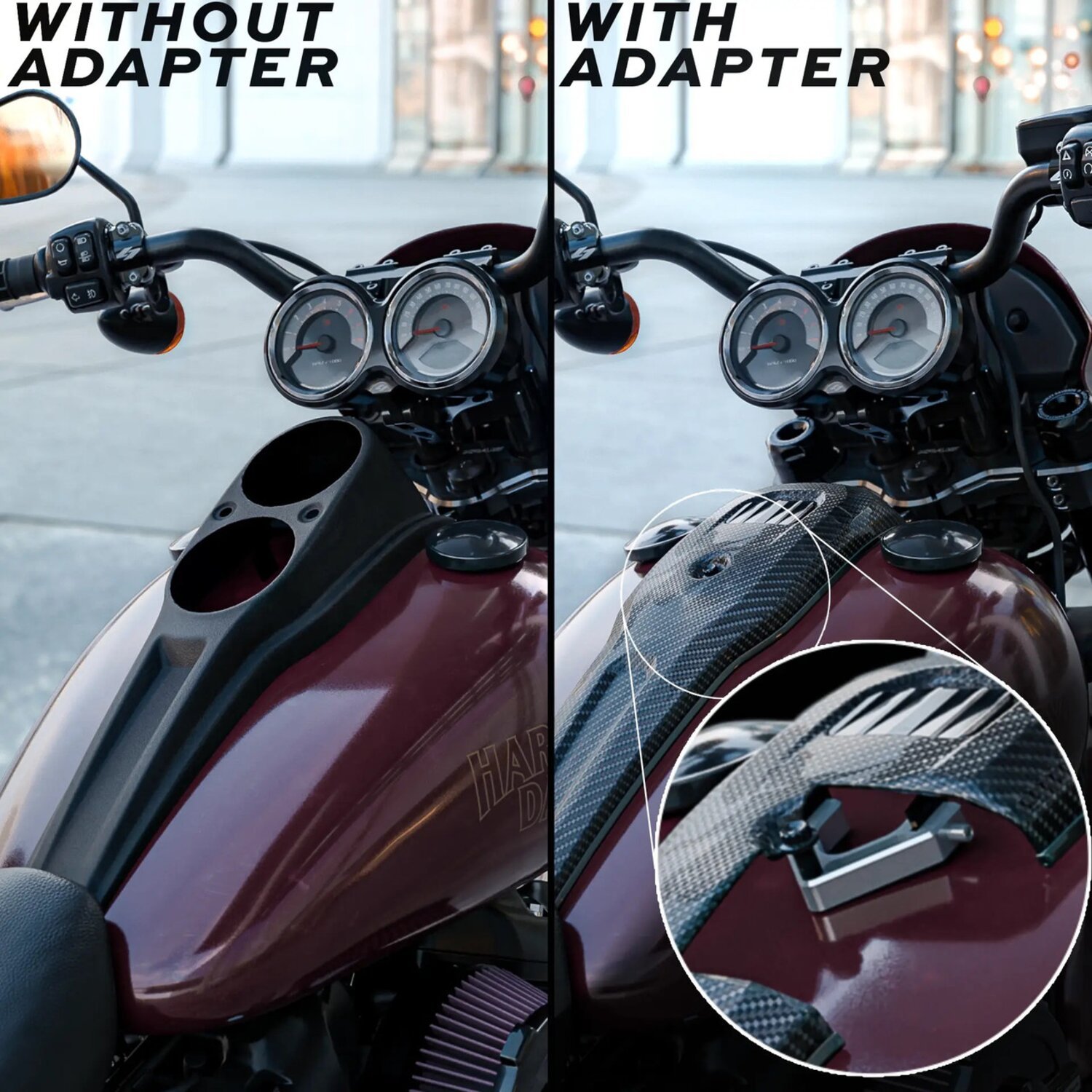 Kraus, Softail dash adapter