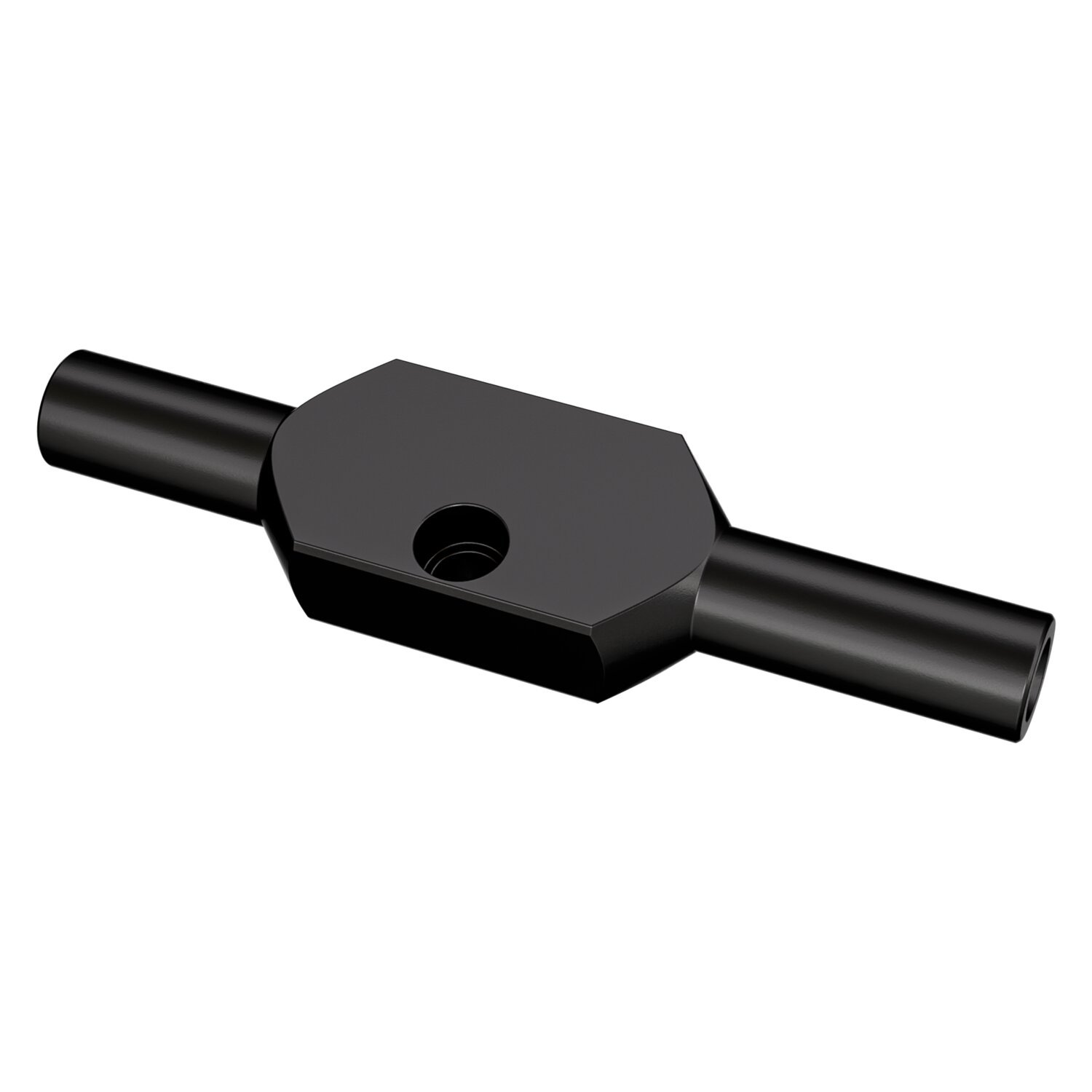 Goodridge Aluminum brake tee bar. Black plated