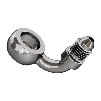 High polished stainless steel.