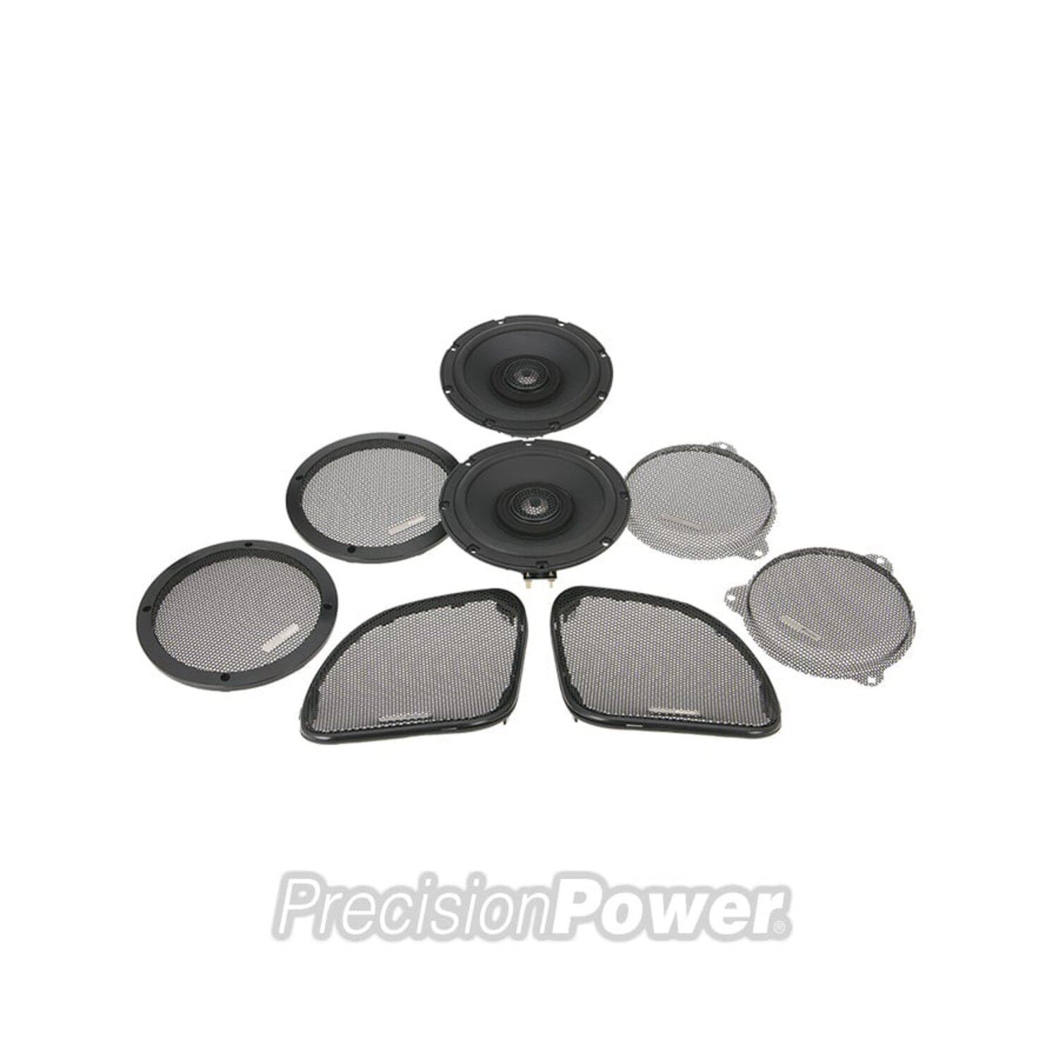 PrecisionPower, 6.5" Fairing speaker upgrade kit 2 Ohm
