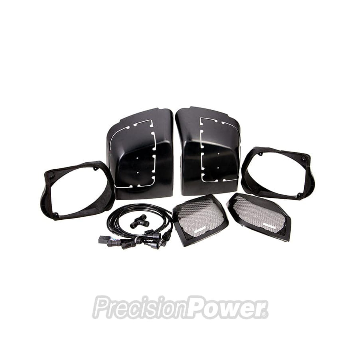 PrecisionPower, Saddlebag lid speaker installation kit