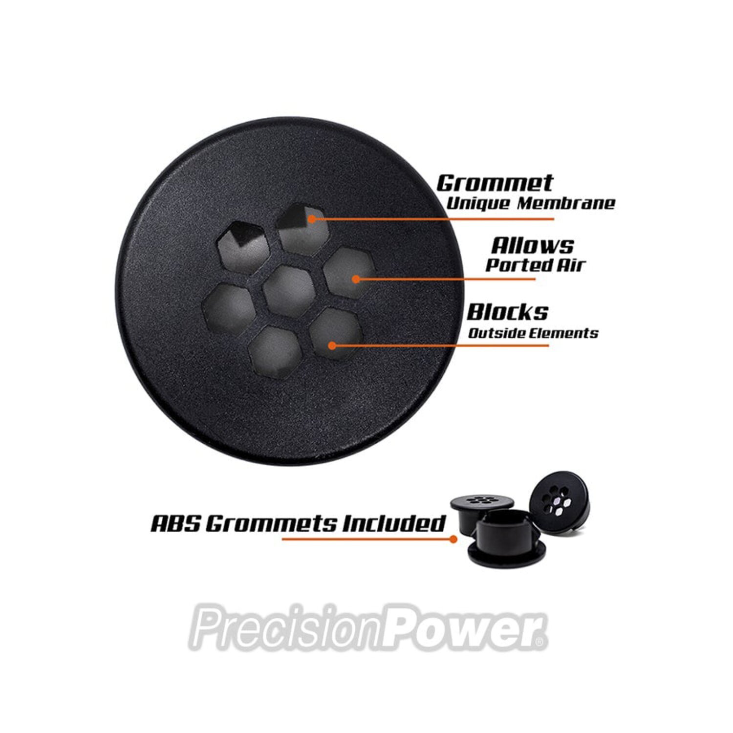 PrecisionPower, SBW saddlebag subwoofer left side