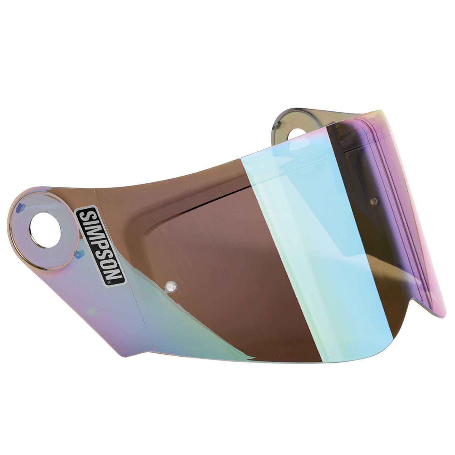 Simpson Visor for Darksome Irridium (oil), Multi-color