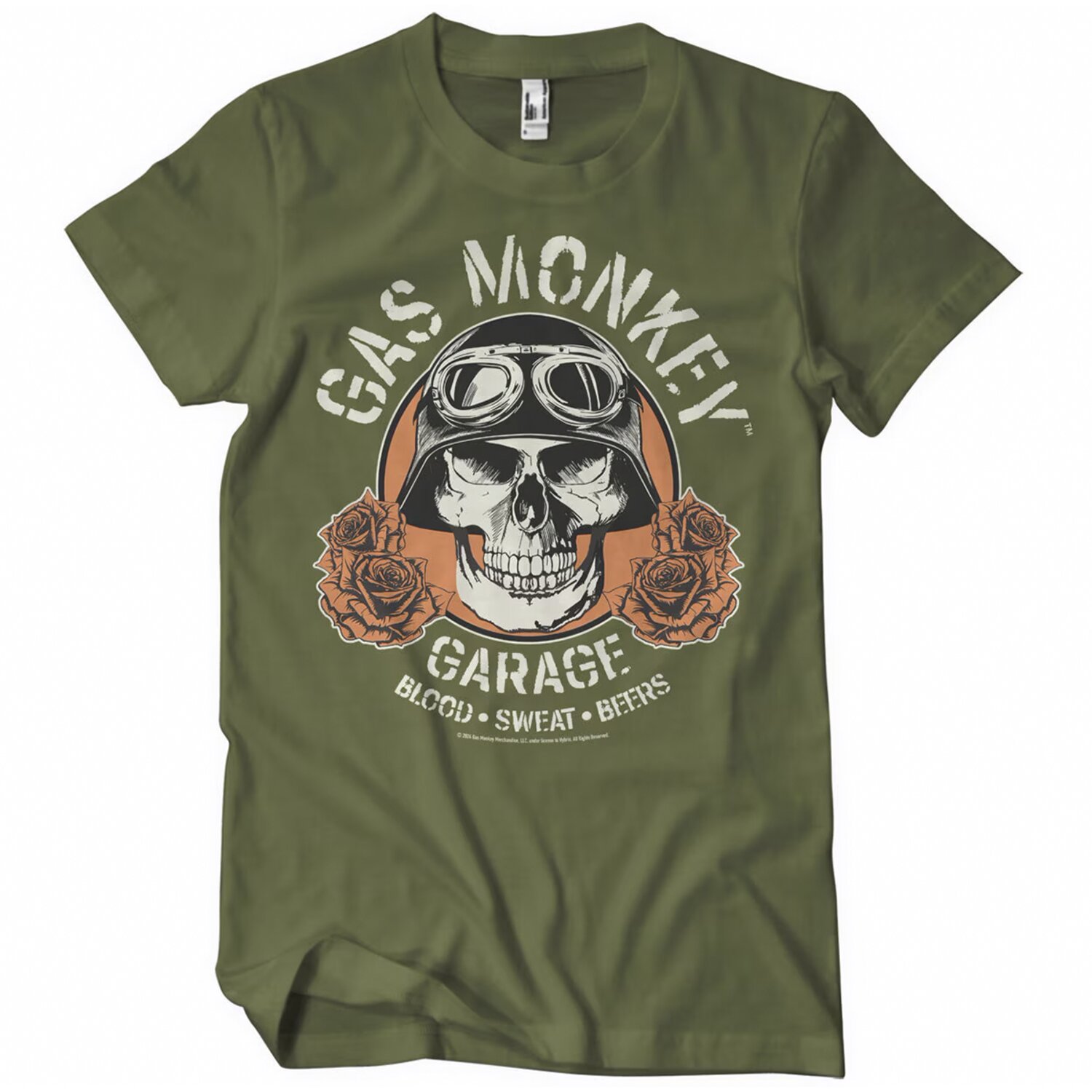 GMG Garage Skull t-shirt