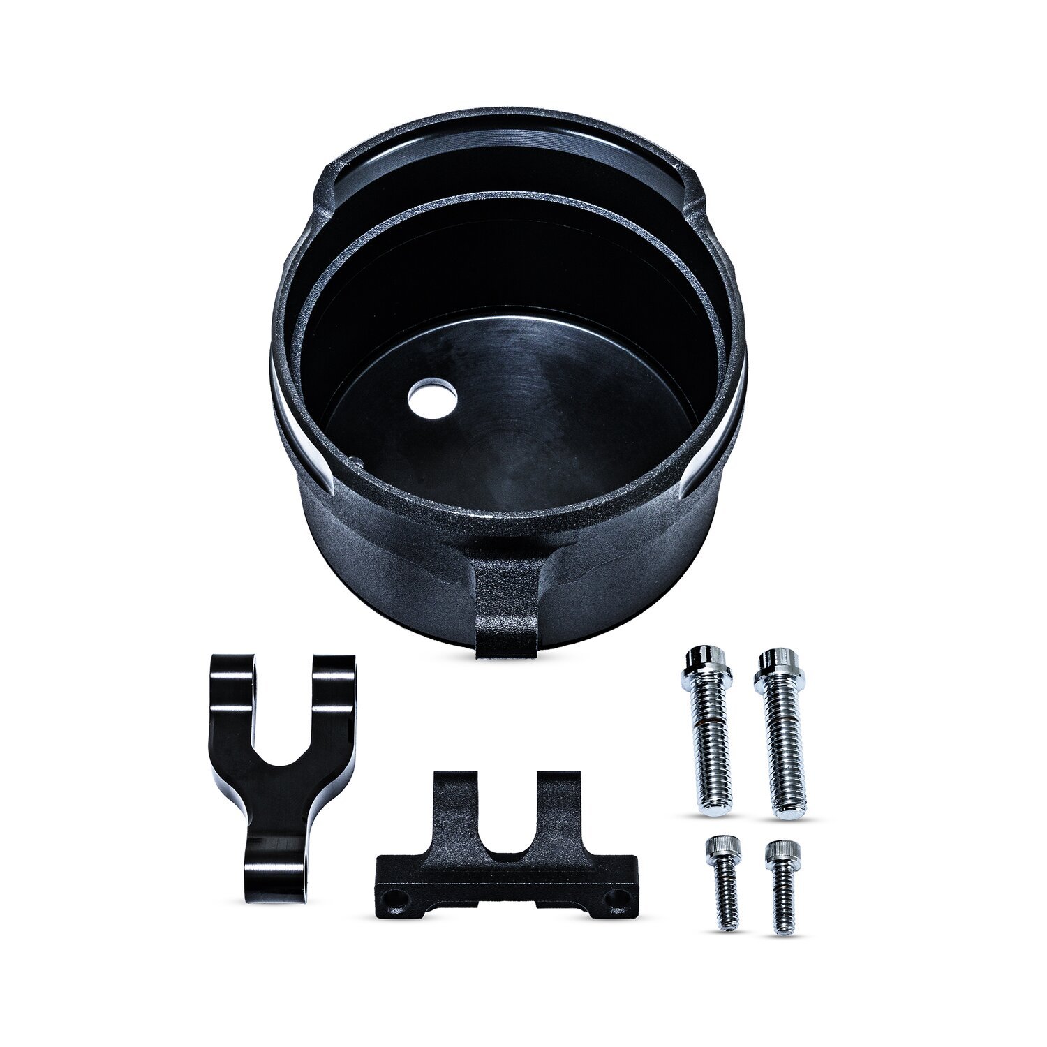 PM, 4" round gauge relocation for Phatbar and riser kit