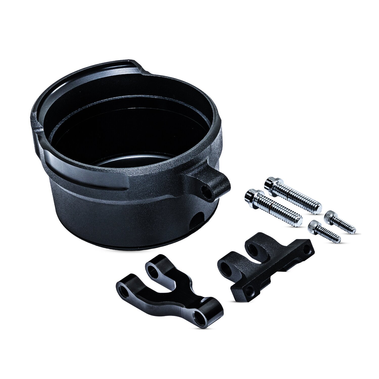 PM, 4" round gauge relocation for Phatbar and riser kit