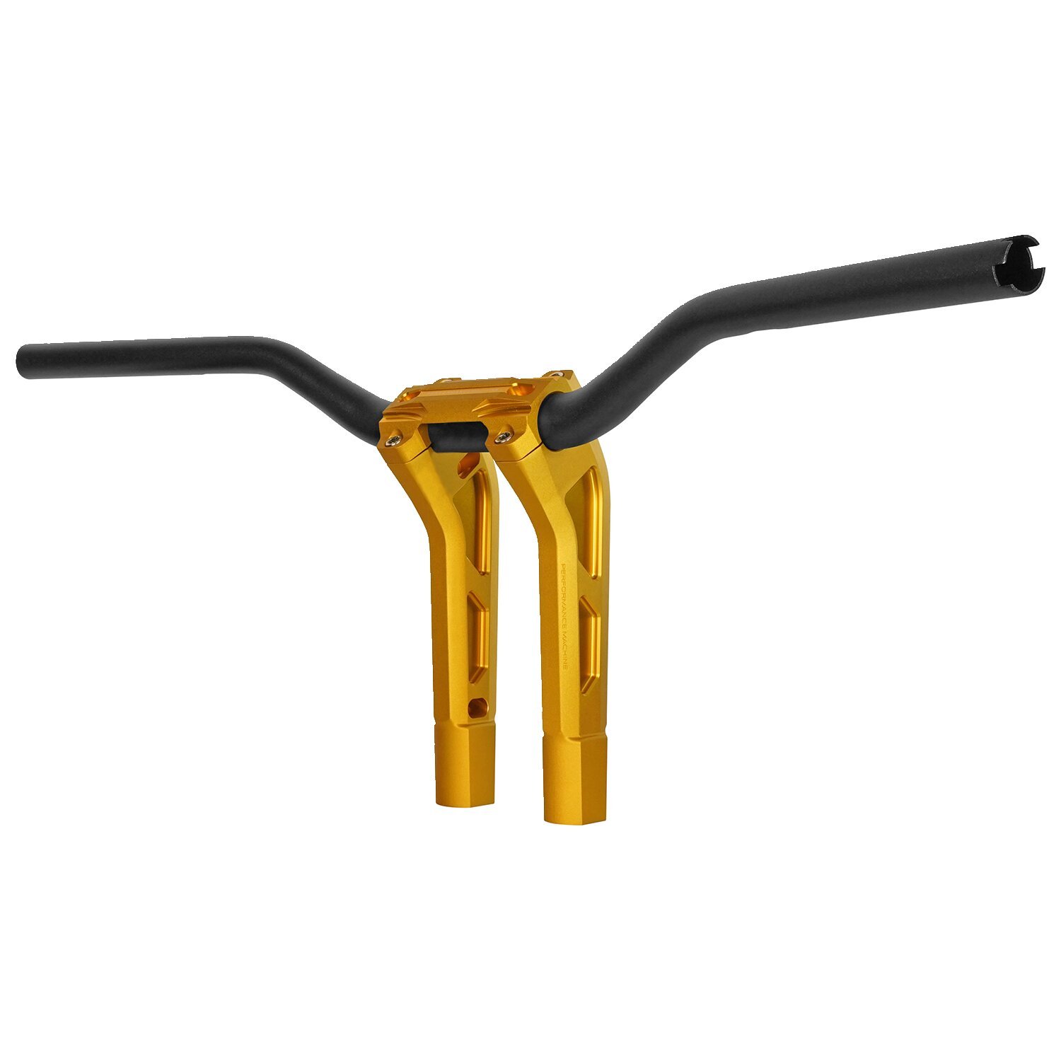 PM, 1-1/4" Phatbar & 12" riser kit. Gold Ops