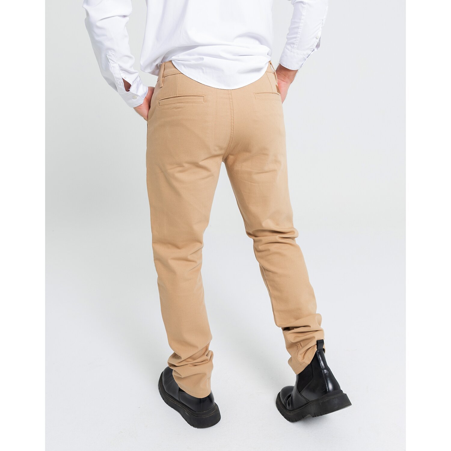 By City Docks pants, Beige, 38