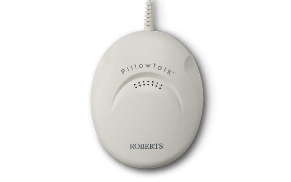 Roberts Cream Pillow Talk Speaker With Auxiliary Headphone Or Speaker Input