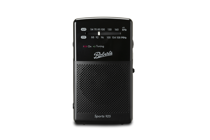 Roberts Black Sports 925 Personal Fm/Am Portable Radio