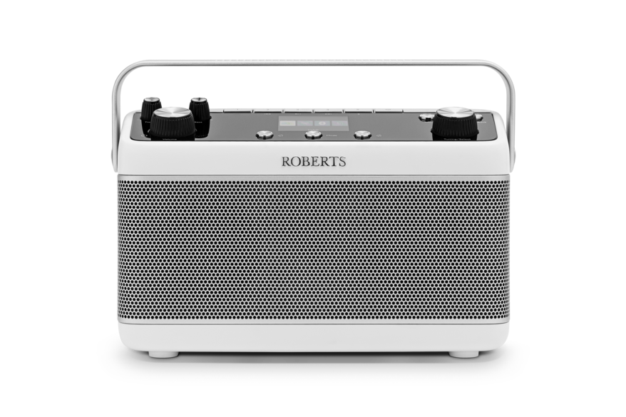 Roberts White Blutune7 Dab+/Fm Rds/Bt Black