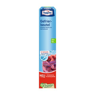 Bild von Toppits Gefrierbeutel 6 Liter