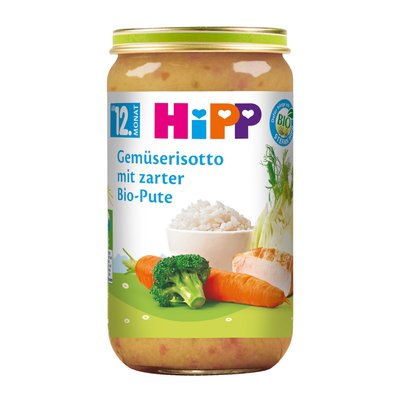 Bild von Hipp Gemüserisotto mit zarter Bio-Pute