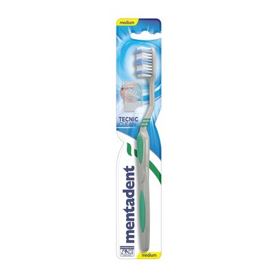 Bild von Mentadent Zahnbürste Tecnic Clean Medium