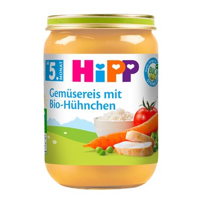 Bild von Hipp Gemüsereis mit Bio-Hühnchen