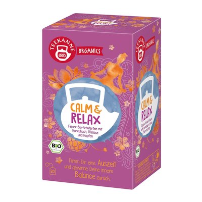 Bild von Teekanne Organics Calm & Relax