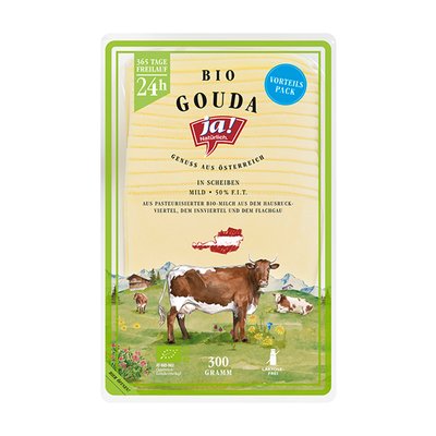 Bild von Ja! Natürlich Gouda Scheiben