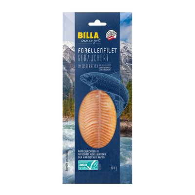 Bild von BILLA Forellenfilet geräuchert