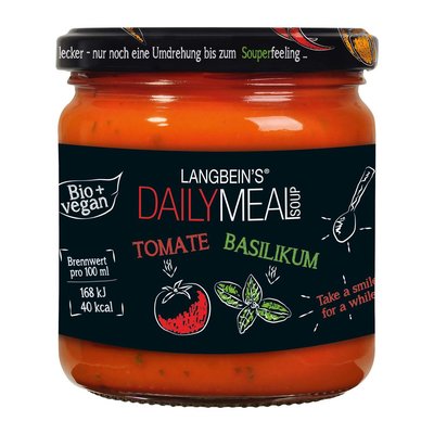 Bild von Daily Meal Bio Tomate-Basilikum Suppe