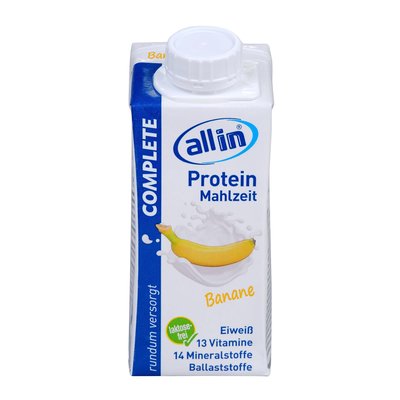 Bild von Allin Banane Eiweiß Trinknahrung