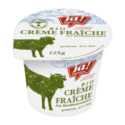 Bild von Ja! Natürlich Crème Fraîche 32%