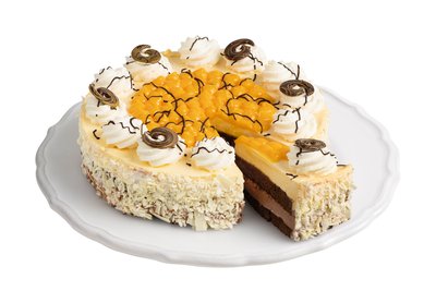 Bild von Nougat-Organgentorte