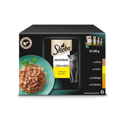 Bild von Sheba Delikatesse in Gelee Geflügel Variation 12er