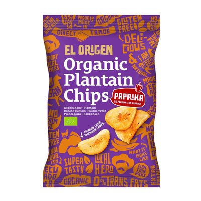 Bild von el Origen Kochbananen Chips mit Paprika