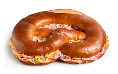 Bild von Laugenbreze Knusper-Stelze