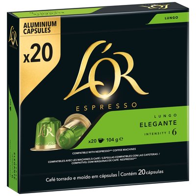 Bild von L'OR Lungo Elegante 20er