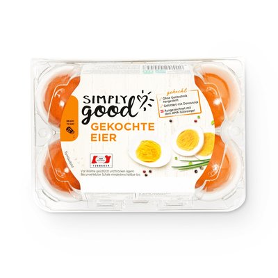 Bild von Simply Good gekochte Eier 6er