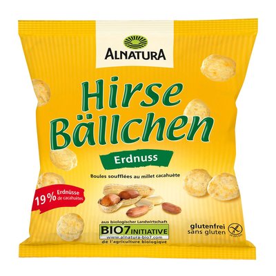 Bild von Alnatura Hirsebällchen Erdnuss