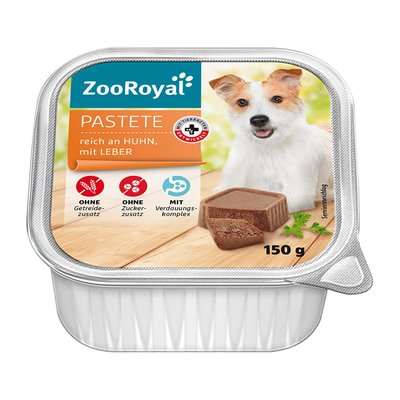 Bild von ZooRoyal Pastete reich an Huhn, mit Leber