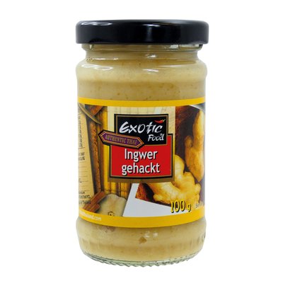 Bild von Exotic Food Ingwer gehackt