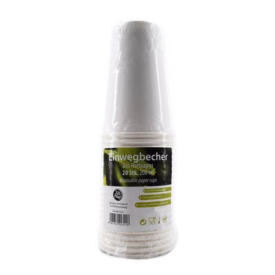 Bild von Einwegbecher aus Hartpapier 200ml