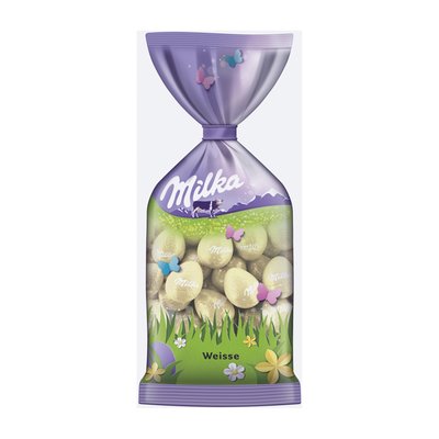 Bild von Milka Eier weiß