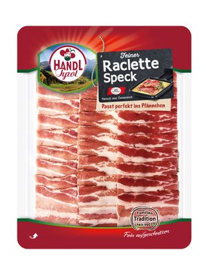 Bild von Handl Tyrol Feiner Raclettespeck geschnitten