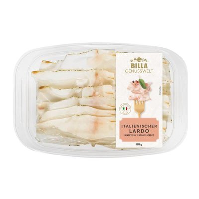 Bild von BILLA Genusswelt Lardo Geschnitten