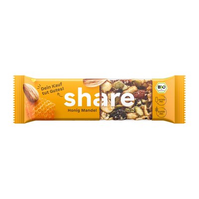 Bild von Share Bio-Nussriegel Honig & Mandel