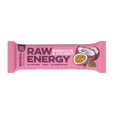 Bild von Bombus Energy Riegel Maracuja Coconut