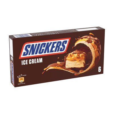 Bild von Snickers Ice Cream 6er