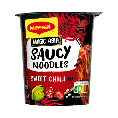 Bild von MAGGI Magic Asia Saucy Noodles Sweet Chili Cup