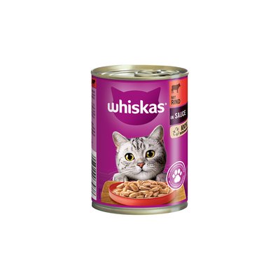 Bild von Whiskas Rind & Leber in Sauce 1+